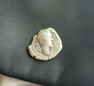 Premium Collection: #i723# Roman silver denarius coin of Antoninus Pius from 152-153 AD