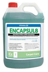 Carpet Care: WHITELEY ENCAPSUL8 CARPET SHAMPOO 5L (CARTON 3PC)