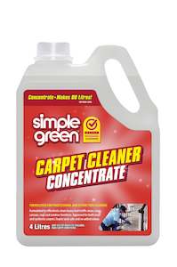 Carpet: SIMPLE GREEN CARPET CLEANER CONCENTRATE 4L