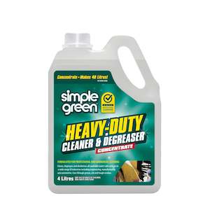 Degreaser: SIMPLE GREEN HEAVY-DUTY CLEANER AND DEGREASER 4L