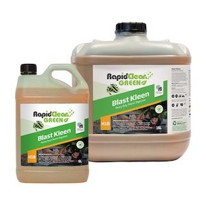 Degreaser: RAPID CLEAN GREEN BLAST KLEEN HEAVY DUTY DEGREASER