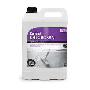 Exterior: KEMSOL CHLOROSAN HIGH STRENGTH SANITISER