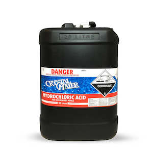 CRYSTAL WATER HYDROCHLORIC ACID | 20L *pick up only*