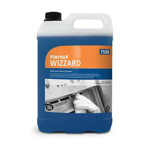 Kitchen: KEMSOL WIZZARD GRILL & OVEN CLEANER 5L
