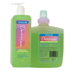 WHITELEY DERMALUX ENRICH 3IN1 SHAMPOO, CONDITIONAR, BODY (CARTON)