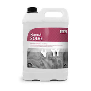 KEMSOL SOLVE LAUNDRY SOLVENT & EMULSIFER 5L