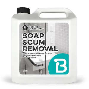 BORN SOAP & SCUM REMOVAL