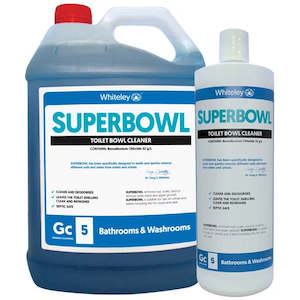 WHITELEY SUPER BOWL TOILET CLEANER 5L (CARTON 3PC)