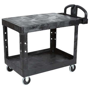 RUBBERMAID FLAT SHELF UTILITY CART