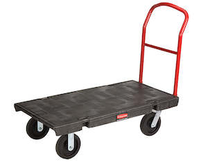 Janitor Trolleys: RUBBERMAID UTILITY PLATFORM TRUCK TROLLEY