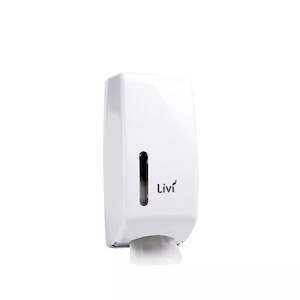 Toilet Paper: LIVI INTERLEAF TOILET TISSUE DISPENSER