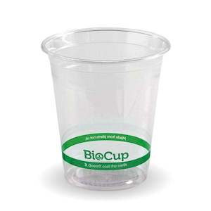 Cups: BIOPAK 200ML CLEAR BIOCUP 2000PC