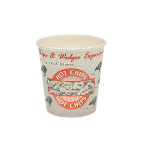 Takeaway Containers: EMPEROR HOT CHIP & WEDGE CUP CARTON 1000PC