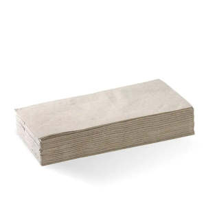 Facial Tissue: 2PLY 1/8 FOLD NATURAL QUILTED DINNER BIONAPKIN CARTON 1000PC