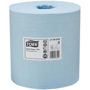 TORK M2 CENTREFEED BASIC PAPER BLUE | 1PLY 280M X 6 CARTON