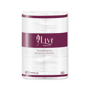 LIVI IMPRESSA TOILET ROLLS | 3PLY 225SHEET x 48 CARTON