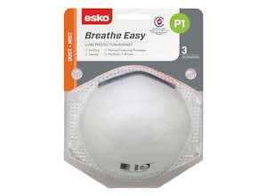 Masks: ESKO BREATHEEASY P1 NON-VALVED MASK | 3PC
