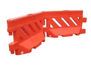 Signage: BLOCKADE BARRIER