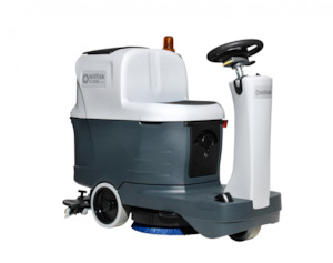 Ride On Battery Scrubber: NILFISK SC2000 COMPACT RIDE ON SCRUBBER