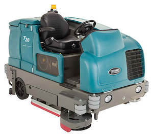 Ride On Battery Scrubber: TENNANT T20 LPG ECH20 RIDE-ON SCRUBBER