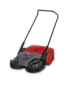 Walk Behind Sweeper Machines: HAAGA SWEEPER 477 PROFI WITH ISWEEP