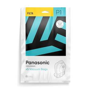 Bags: P1 - FILTA PANASONIC SMS MULTI LAYERED VACUUM BAGS 5 PK