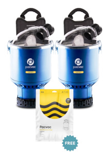 Backpack: PACVAC SUPERPRO DOUBLE DEAL