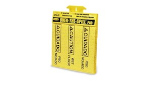 Spill Kit: RUBBERMAID OVER THE SPILL PADS TABLET | YELLOW