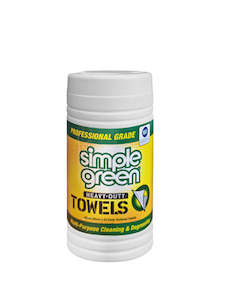 Wipes: SIMPLE GREEN SAFETY TOWELS 60PC