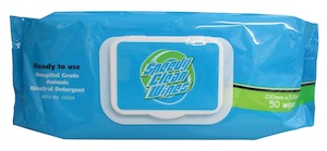 Wipes: SPEEDY CLEAN DETERGENT WIPES 80PC