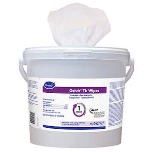 Wipes: DIVERSEY OXIVIR TB WIPES TUB 160PC