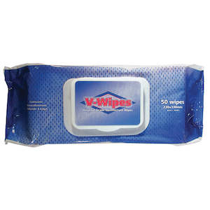 WHITELEYS DISINFECTANT V WIPES | 80PC