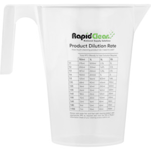 Dispensing Items: RAPID CLEAN MEASURING DILUTION JUG