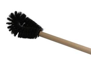 Toilet Brushes: WOODEN HANDLE FIBRE TOILET BRUSH