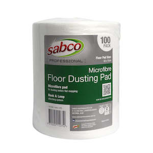 SABCO MICROFIBRE FLOOR DUSTING PAD - 50CM 100PK