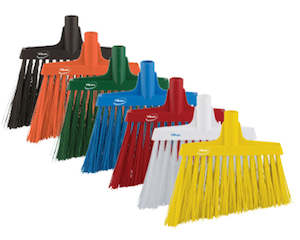 VIKAN FLOOR BROOM HEAD ANGLE BRISTLES | HARD 290MM