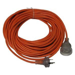 20M H/DUTY EXT BUFFER CORD | 1.5MM 10AMP ORANGE