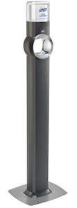 PURELL FS8 FLOOR STAND DISPENSER | GRAPHITE