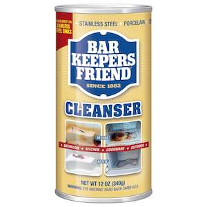 Creme Paste Cleaners: BAR KEEPERS FRIEND CLEANSER POWDER