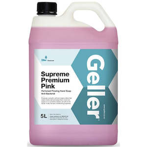 Hand Cleaner: GELLER SUPREME LIQUID HAND SOAP 5L
