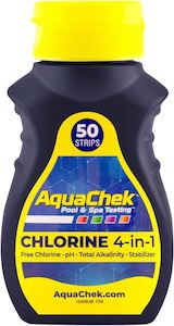 Pool Spa: AQUACHEK YELLOW 4 WAY TEST STRIPS
