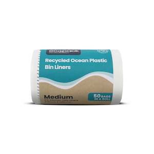 ECOPAK 27L OCEAN PLASTIC/RECYCLED BIN LINER