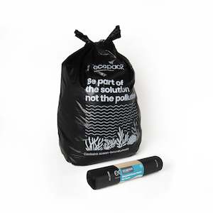 Bin Liners: ECOPAK 60L OCEAN PLASTIC/RECYCLED BIN LINER