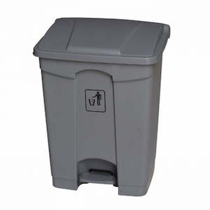 Rubbish Bins: HEAVY DUTY PEDAL BIN | GREY