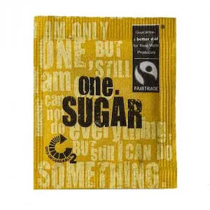 ONE FAIRTRADE SUGAR SACHETS | 2000