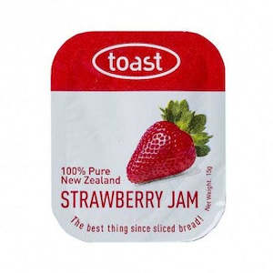 Food Beverage: TOAST STRAWBERRY JAM (6 X 48) PCUS