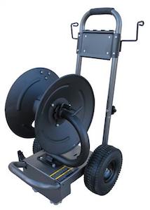 HOSE REEL WITH TROLLEY