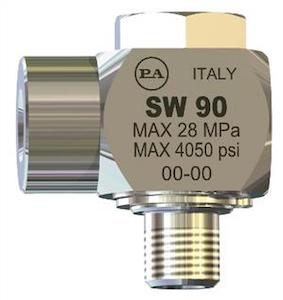 Waterblaster Fittings: SWIVEL 90 DEG 3/8" BSP