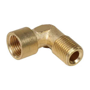 BRASS 90DEG ELBOW M/F