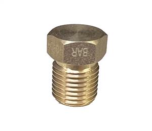 Waterblaster Fittings: BRASS HEXAGON PLUG